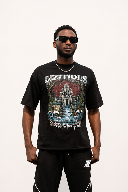 IZZITIDES “UNSEEN” Heavyweight Tee (black)
