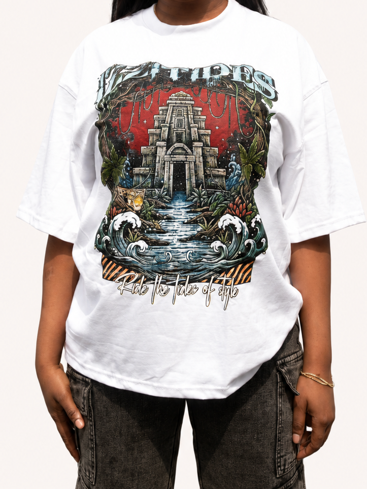 IZZITIDES “UNSEEN” Heavyweight Tee (white)