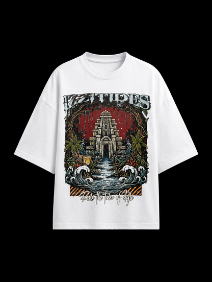 IZZITIDES “UNSEEN” Heavyweight Tee (white)