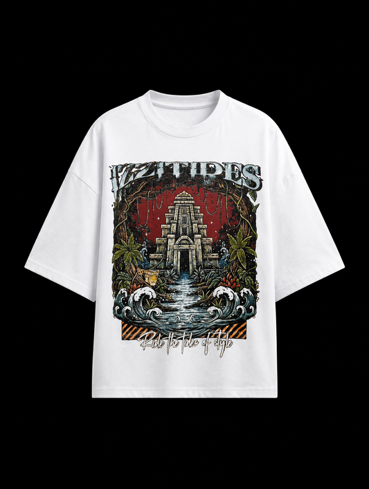 IZZITIDES “UNSEEN” Heavyweight Tee (white)