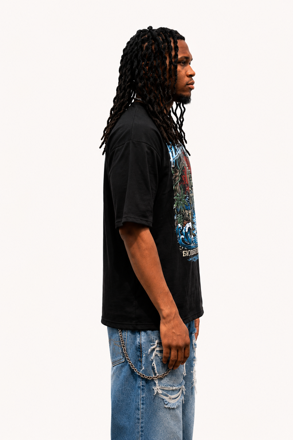 IZZITIDES “UNSEEN” Heavyweight Tee (black)