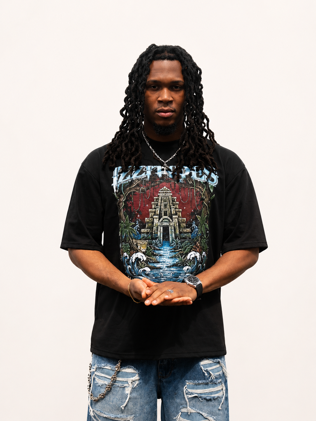 IZZITIDES “UNSEEN” Heavyweight Tee (black)