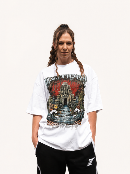 IZZITIDES “UNSEEN” Heavyweight Tee (white)