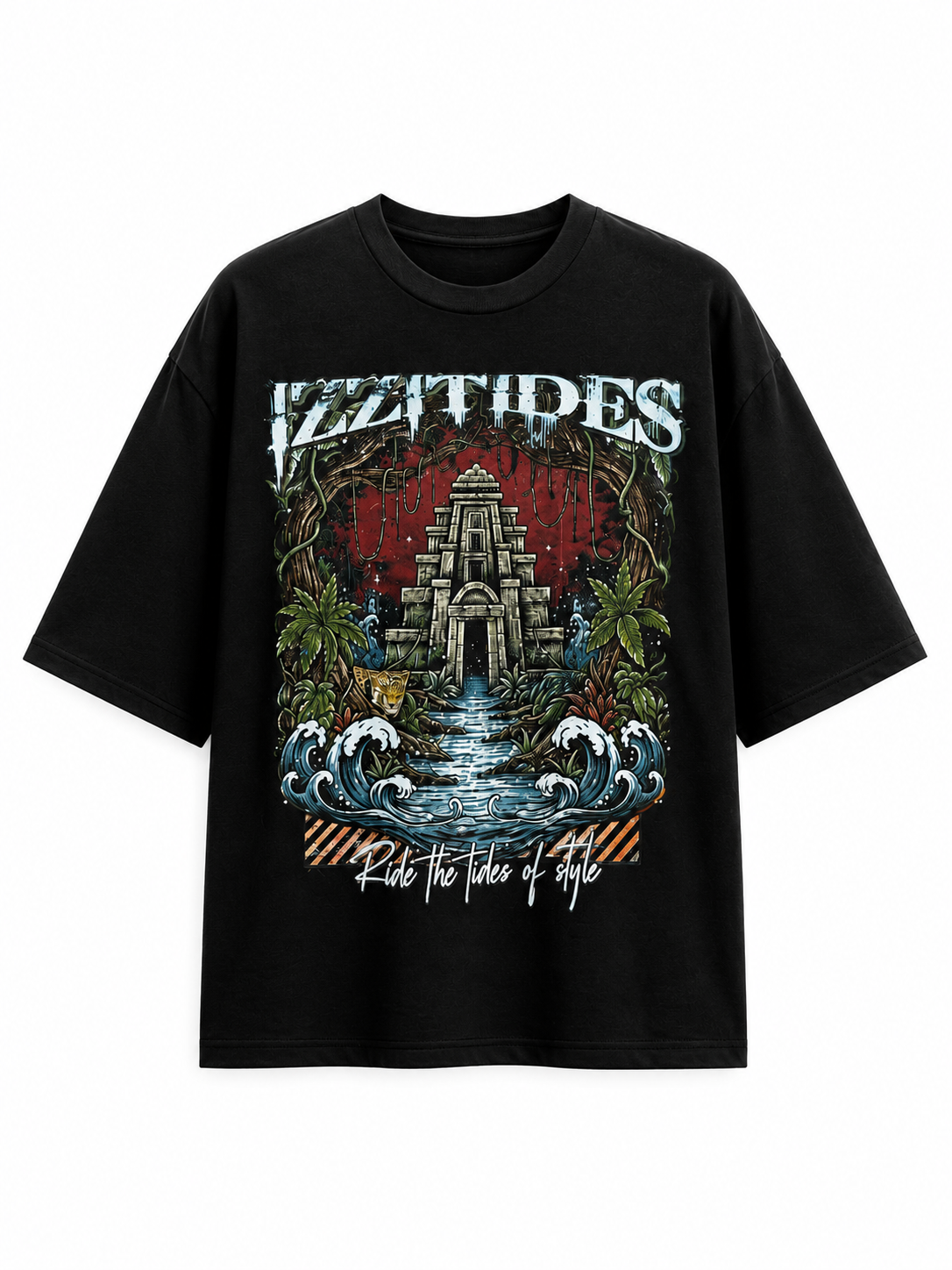 IZZITIDES “UNSEEN” Heavyweight Tee (black)