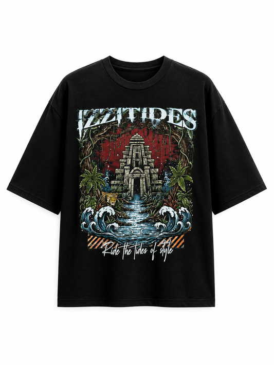 IZZITIDES “UNSEEN” Heavyweight Tee (black)