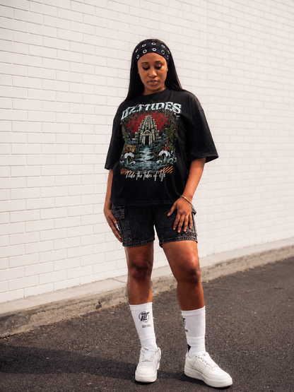 IZZITIDES “UNSEEN” Heavyweight Tee (black)