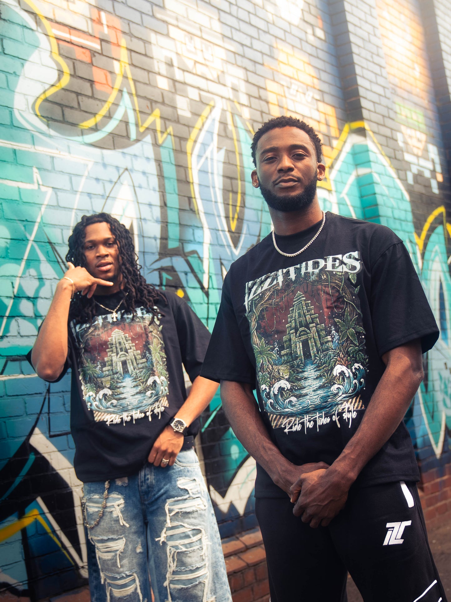 IZZITIDES “UNSEEN” Heavyweight Tee (black)